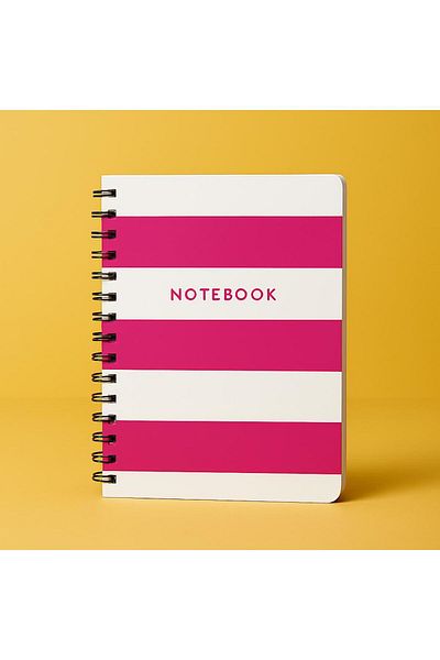 Bambus Home 17*24 Spiral Grained School Notebook 80 Sheets 1 Piece-Lined