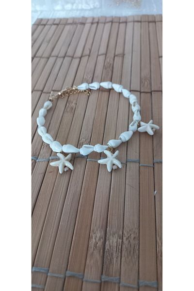 BNGaksesuar Sea Shell Starfish Anklet