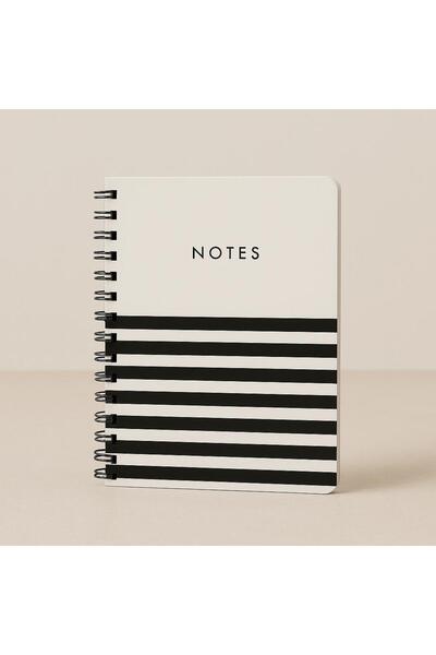 Bambus Home 17*24 Spiral Grained School Notebook 80 Sheets 1 Piece-Lined