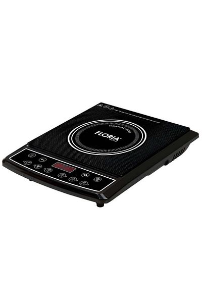 Zilan Floria Induction Hob - 1500w, 8 Power Levels, Automatic Shut-Off, Digital Display - Zln8092