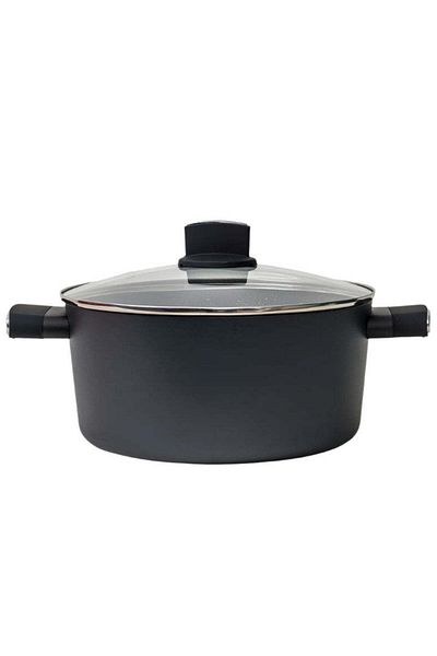 Zilan Zilan Glass Pot With Lid - 26cm, 4L, Aluminum, Compatible with All Sources, ZLN 0850