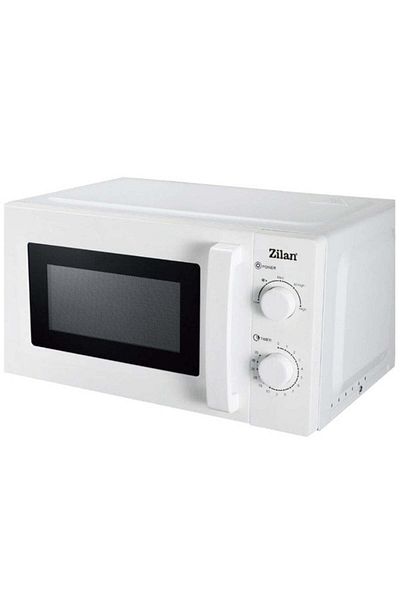 Zilan Microwave Oven - 600w, 20l, 5 Power Levels, Defrost Function - Zln4667