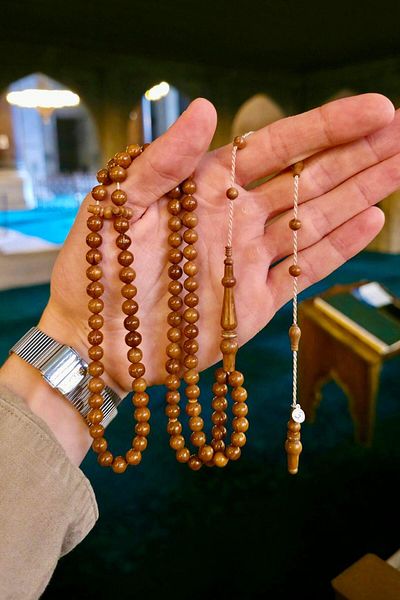 dergah tesbih Yusuf Cevher Master Handcrafted Collectible 99 Kuka Prayer Dhikr Rosary