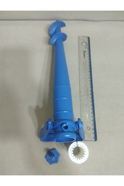LEVA PLAJ ŞEMSİYE KAZIĞI 34 CM PLASTİK MAVİ ( BLUE)