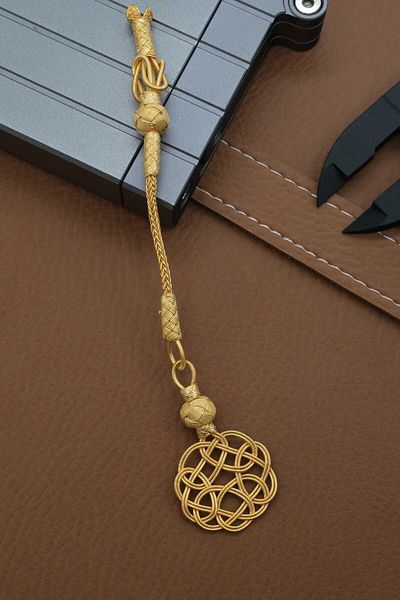 dergah tesbih Silver Braided Whip