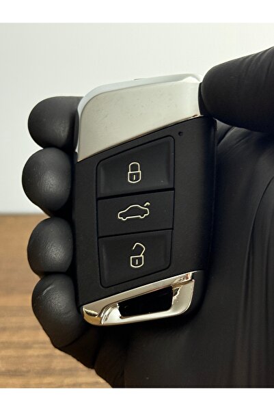 Mavi Keys Carcasă pentru telecomandă inteligentă compatibilă cu Volkswagen Passat, Skoda Octavia, Superb, Seat Leon – 3 butoane