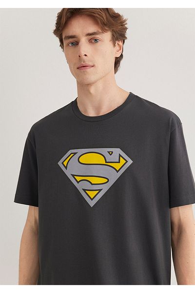 Mavi Superman Printed T-Shirt - Loose Relaxed Fit 0612306 -70087