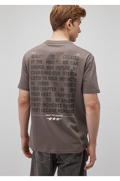 Mavi Καφέ T-Shirt - Πίσω στάμπα, χαλαρή εφαρμογή 0612256 -87875