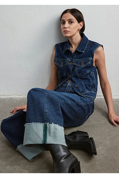 Mavi Pantaloni de jeans albastru închis Cathy Regenerative 1010885 -88624