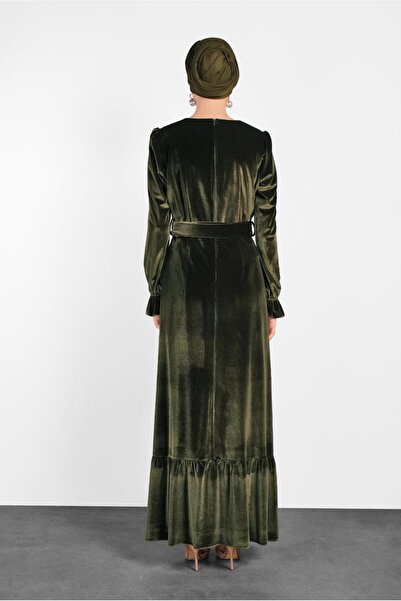 Alvina KUŞAKLI NAKIŞLI ELBİSE 40379