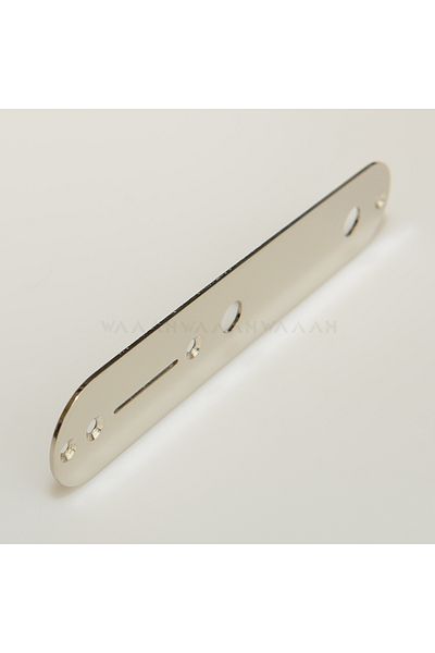 Choice Nickel 1 Piece Electric Guitar Control Plate Nickel Chrome Color for Tele Guitar