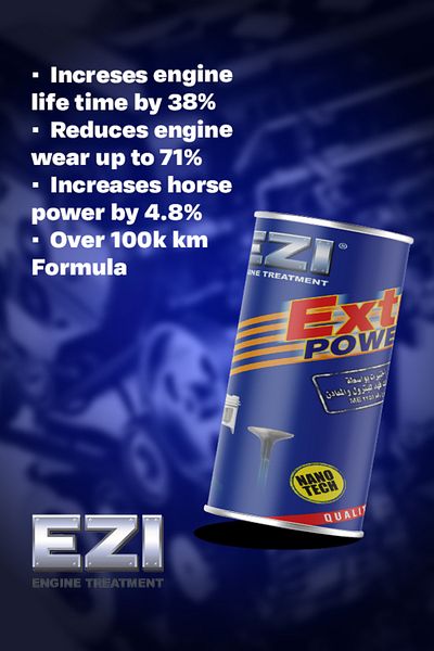 EZI EZI Extra Powerlube Superior Formula (more than 100,000 km) - 326ml