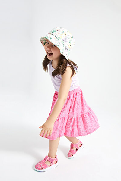 Vicco صندل Bumba III خفيف الوزن للفتيات الصغيرات باللون الوردي