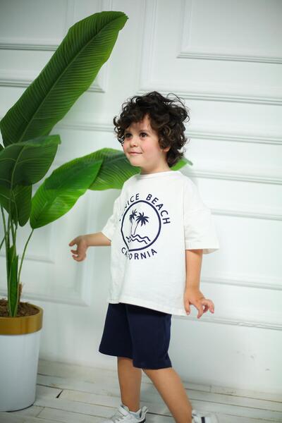 MiaBaby California Printed Couple Suit Set