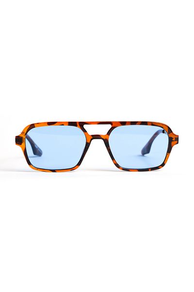 Sunbas Sunglasses Montecarlo Tortoise Light Azul Sunglasses For Men And Women