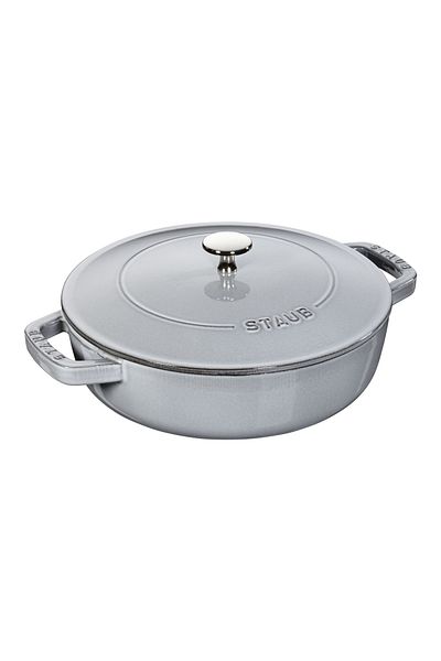 ZWILLING 24 cm White Staub Cast Round Pot