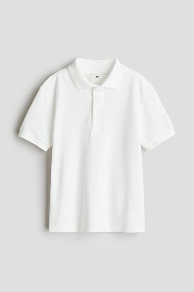 H&M Pamuklu Pike Polo Tişört