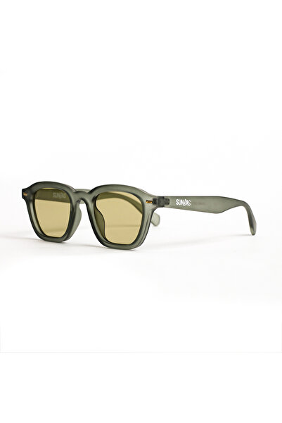 Sunbas Sunglasses Formentera Special Grey Light Green Sunglasses For Men And Women