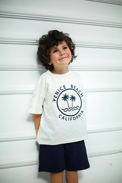 MiaBaby California Printed Couple Suit Set