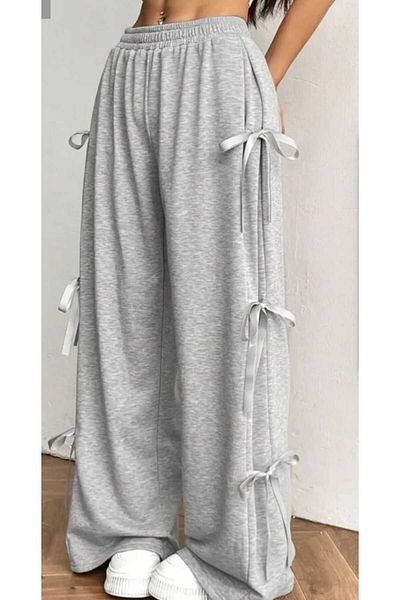 DENİKK Yudoowear, γκρι εσώρουχο με λεπτομέρεια κορδέλας