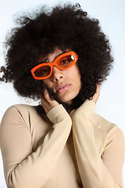 Sunbas Sunglasses Ipanema Mélange Honey Light Brown Women's Sunglasses