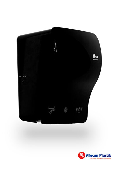 A Form Sensörlü Kağıt Havlu Dispenseri Siyah