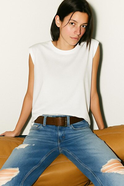 HAKKE Süprem Kollar Lastikli T-SHİRT