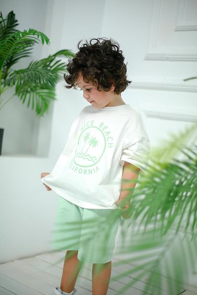 MiaBaby California Printed Couple Suit Set