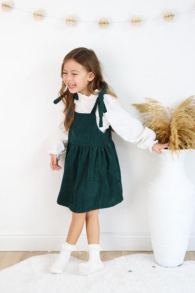 MiaBaby Corduroy Double Dress Set