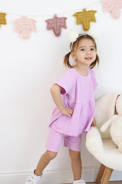 MiaBaby Frilly Shorts Set