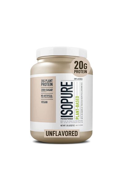 Nature's Best Isopure Plant-based Protein Powder, 521 gm, Unflavored