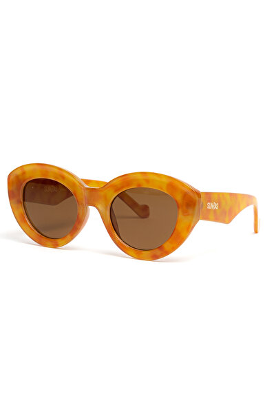 Sunbas Sunglasses Ipanema Mélange Honey Light Brown Women's Sunglasses