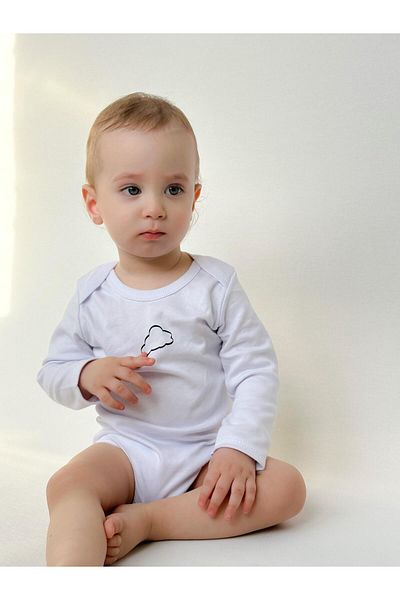 MiaBaby 3 Pieces of Cotton Bodysuit: Zero Sleeve, Short Sleeve, Long Sleeve