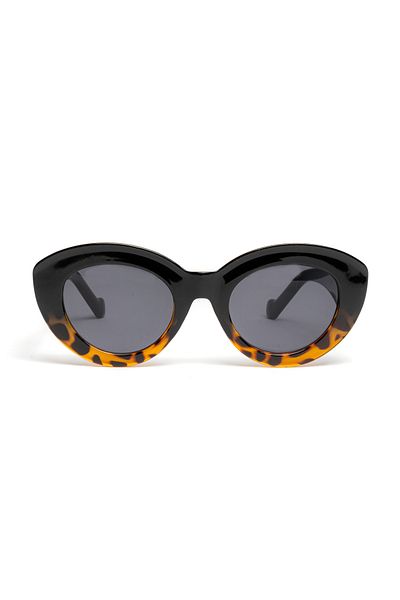 Sunbas Sunglasses Ipanema Black Tortoise Light Black Women's Sunglasses