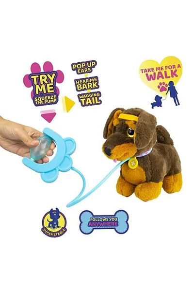 Eolo Sprint Dachshund, Wags Tail, Raises Ears, 3 Sounds, 18 Months+ - 20 cm