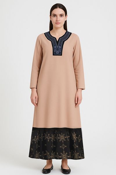 Lilo Co Elegant Embroidered Long Dress