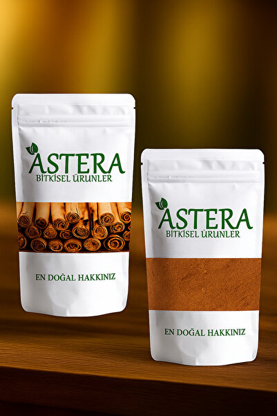 ASTERA 250 Gr Organik Seylan Çubuk Tarçın + 250 Gr Organik Seylan Toz Tarçın ...