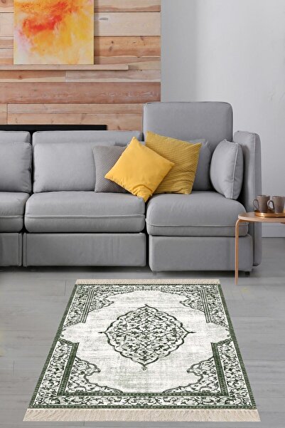 on the clouds Osmanlı Desen Göbekli Dijital Baskı Yıkanabilir Modern Salon Ha...