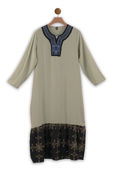 Lilo Co Elegant Embroidered Long Dress