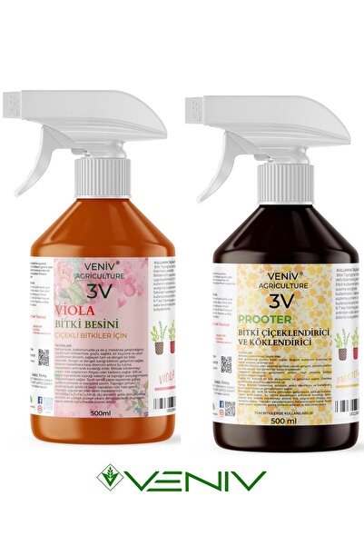 Prooter Rooter 500 ml Viola Flowering&dal Enhancer- Plant Nutritional Set of all Plants 500 ml