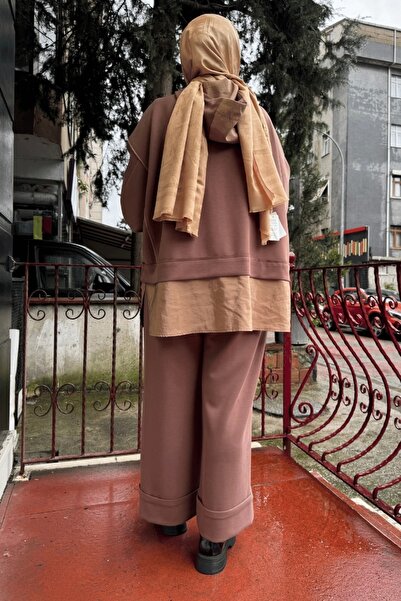 Ghisa Coffee Color Set - 25Ygstkm4837 Model