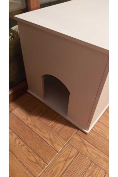 ECM PET Sandık Kapalı Kedi Tuvaleti Antre Mobilyası