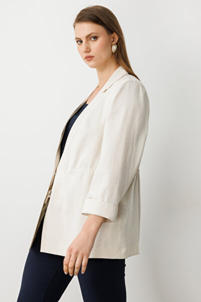 Ekol Μπουφάν με διπλό μανίκι με ελαστικό κορδόνι στη μέση