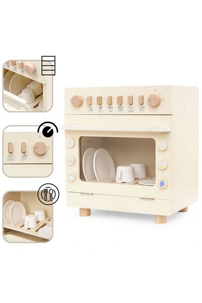 ideal STORE Masina de Spalat Vase Cleen Wish idealSTORE pentru copii, Dimensiuni 30 x 24 x 34, 5 cm
