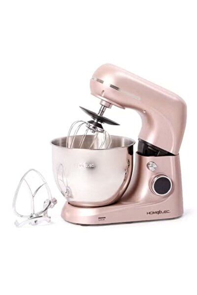 Home Elec هوم إلك عجانة هوم الك بخاصية التخمير السريع 5.3 لتر 1100 واط روز جولد