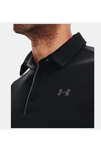 Under Armour Ανδρικό μπλουζάκι Tech Polo 1290140-001 Μαύρο / Γραφίτης / Γραφίτης