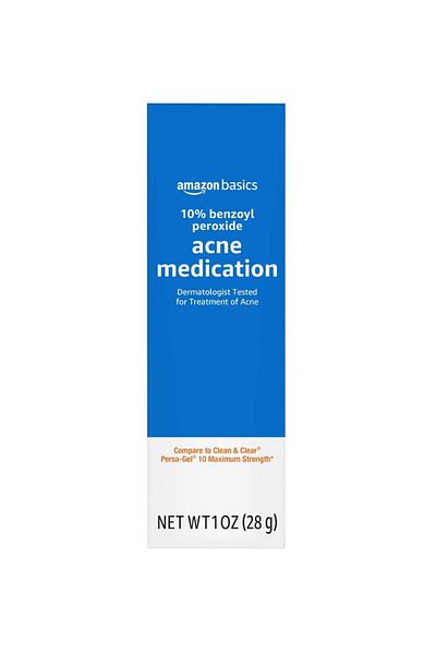 Amazon basics Crema, Amazon Basics, Acne Medication, Tratament Impotriva Acneei, 10% Apa Oxigenata, 28gr
