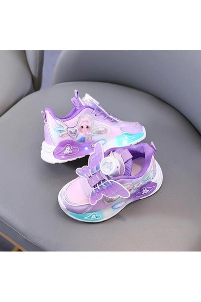 AyShop Children's Cartoon Model Lighted Sports Shoes