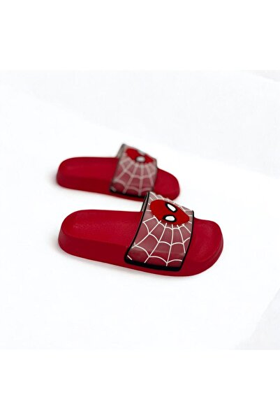 Rexba Unisex Children's Red Slippers