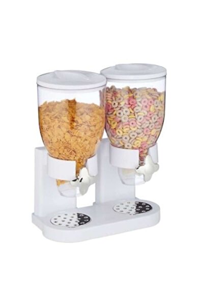 OEM Double Cereal Dispenser, White, 2x2 L